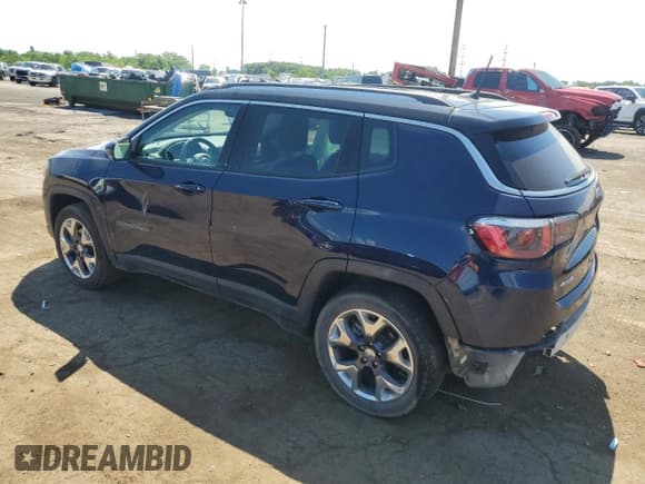 ✅ 2020 Jeep Compass Limited • VIN: 3C4NJDCBXLT163897 • Lot: 63123355. Wystawiony na Copart z przebiegiem 23 706 mil. Bezpłatny archiwum sprzedaży aukcyjnych z USA i szczegółowy raport historii pojazdu na DreamBid. Zdjęcie 2.