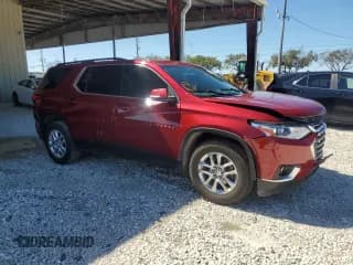 ✅ 2021 Chevrolet Traverse LT Cloth • VIN: 1GNERGKW9MJ155093 • Lot: 43694404. Wystawiony na Copart z przebiegiem 79 528 mil. Bezpłatny archiwum sprzedaży aukcyjnych z USA i szczegółowy raport historii pojazdu na DreamBid. Zdjęcie 4.