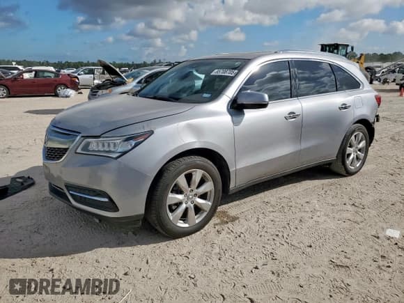 ✅ 2016 Acura MDX Advance • VIN: 5FRYD4H94GB062254 • Лот: 85708705. Опубликован ранее на Copart с пробегом 95 244 миль. Бесплатный доступ к архиву аукционных продаж из США и подробный отчёт об истории автомобиля на DreamBid. Изображение 1.