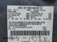 ✅ 2013 Ford F-150 XL • VIN: 1FTFW1EF6DFC13176 • Lot: 54921795. Listed on Copart with 147,280 mi. Free auction sales archive from the USA and detailed vehicle history report at DreamBid. Image 12.