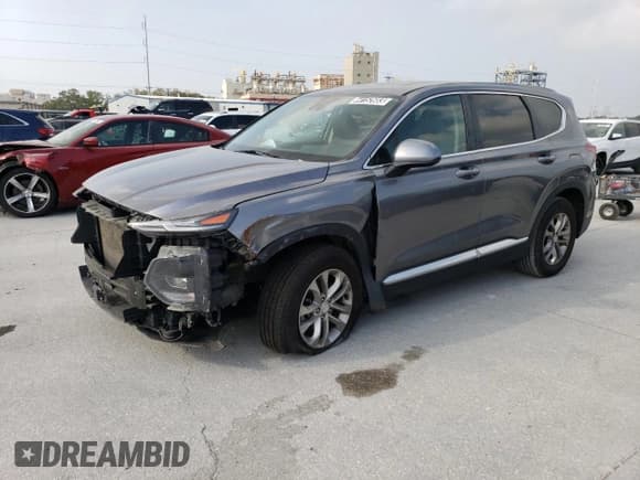 ✅ 2020 Hyundai Santa Fe SE • VIN: 5NMS2CAD0LH155075 • Лот: 44152683. Опубликован ранее на Copart с пробегом 44 885 миль. Бесплатный доступ к архиву аукционных продаж из США и подробный отчёт об истории автомобиля на DreamBid. Изображение 1.