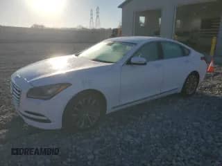 ✅ 2015 Hyundai Genesis 3.8L • VIN: KMHGN4JE0FU063758 • Lot: 86245465. Listed on Copart with 106,656 mi. Free auction sales archive from the USA and detailed vehicle history report at DreamBid. Image 1.