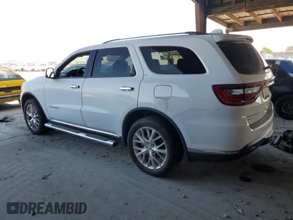 ✅ 2014 Dodge Durango Citadel • VIN: 1C4RDJEG0EC366800 • Lot: 84278005. Listed on Copart with 165,707 mi. Free auction sales archive from the USA and detailed vehicle history report at DreamBid. Image 2.