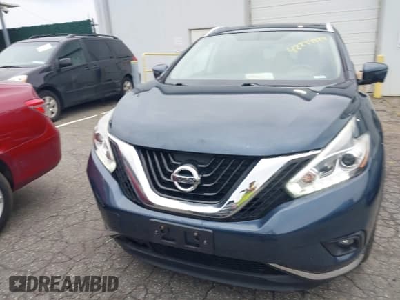 ✅ 2017 Nissan Murano SL • VIN: 5N1AZ2MH5HN106959 • Лот: 42294924. Опубликован ранее на IAAI с пробегом 171 134 миль. Бесплатный доступ к архиву аукционных продаж из США и подробный отчёт об истории автомобиля на DreamBid. Изображение 6.
