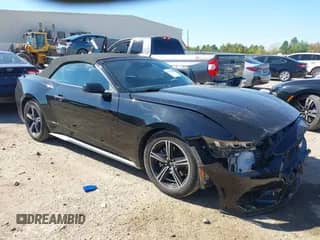 2024 Ford Mustang EcoBoost Premium with VIN 1FAGP8UH7R5136527, listed as a IAAI auction lot 43594280 with 37,086 mi miles and . Bid and sale history available at DreamBid. Image 1.