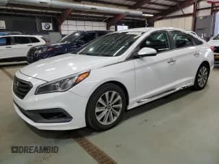 ✅ 2016 Hyundai Sonata Sport • VIN: 5NPE34AF9GH344088 • Lot: 91812475. Listed on Copart with 168,005 mi. Free auction sales archive from the USA and detailed vehicle history report at DreamBid. Image 1.