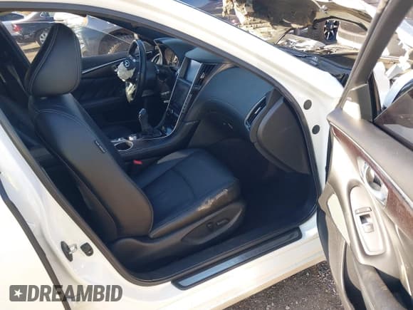 ✅ 2021 Infiniti Q50 Sensory • VIN: JN1EV7CR1MM750437 • Lot: 43330485. Listed on IAAI with 43,513 mi. Free auction sales archive from the USA and detailed vehicle history report at DreamBid. Image 5.