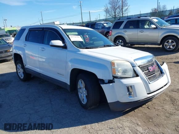 ✅ 2012 GMC Terrain SLE-1 • VIN: 2GKALMEK2C6324984 • Lot: 43738701. Listed on IAAI with 131,565 mi. Free auction sales archive from the USA and detailed vehicle history report at DreamBid. Image 1.