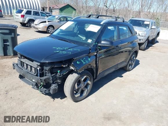 ✅ 2021 Hyundai Venue SEL • VIN: KMHRC8A31MU085088 • Lot: 41904939. Listed on IAAI with 72,719 mi. Free auction sales archive from the USA and detailed vehicle history report at DreamBid. Image 2.