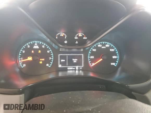 2020 Chevrolet Colorado 2WD Work Truck with VIN 1GCHSBEN8L1197589, listed as a Copart auction lot 85144675 with 122,003 mi miles and Salvage title. Bid and sale history available at DreamBid. Image 9.