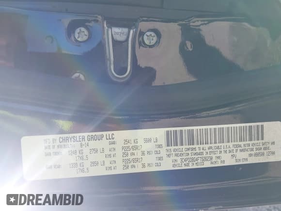 ✅ 2015 Dodge Journey SXT • VIN: 3C4PDDBG4FT526230 • Lot: 43434564. Wystawiony na IAAI z przebiegiem 188 424 mil. Bezpłatny archiwum sprzedaży aukcyjnych z USA i szczegółowy raport historii pojazdu na DreamBid. Zdjęcie 9.