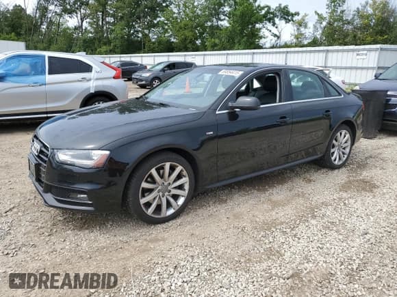✅ 2014 Audi A4 Premium • VIN: WAUDFAFL3EN044699 • Лот: 69854415. Опубликован ранее на Copart с пробегом 125 827 миль. Бесплатный доступ к архиву аукционных продаж из США и подробный отчёт об истории автомобиля на DreamBid. Изображение 1.