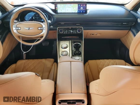 ✅ 2023 Genesis GV80 Advanced Plus • VIN: KMUHCESC1PU121778 • Lot: 80456795. Listed on Copart with 19,783 mi. Free auction sales archive from the USA and detailed vehicle history report at DreamBid. Image 8.