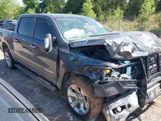 ✅ 2020 Ram 1500 Lone Star • VIN: 1C6RREFT0LN209779 • Lot: 42226133. Listed on IAAI with 77,679 mi. Free auction sales archive from the USA and detailed vehicle history report at DreamBid. Image 1.