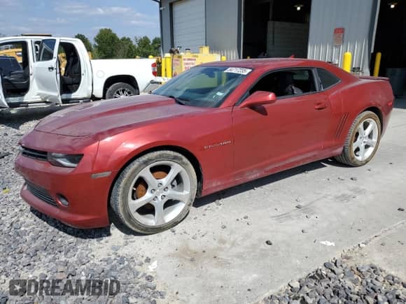 2015 Chevrolet Camaro LT z VIN 2G1FD1E31F9217958, wystawiony jako Copart lot #84717235 z przebiegiem 60 073 mil mil oraz Szkoda całkowita • Salvage title. Historia ofert i sprzedaży dostępna na DreamBid. Obrazek 1.