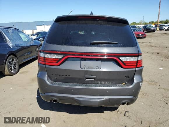 2023 Dodge Durango R/T Plus with VIN 1C4SDJCT6PC676499, listed as a Copart auction lot 84649665 with 35,243 mi miles and Salvage title. Bid and sale history available at DreamBid. Image 6.