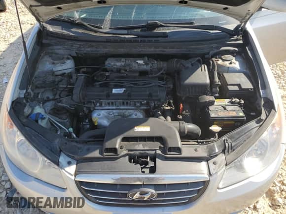 2007 Hyundai Elantra GLS z VIN KMHDU46D47U136010, wystawiony jako Copart lot #75507334 z przebiegiem 195 870 mil mil oraz Szkoda całkowita • Salvage title. Historia ofert i sprzedaży dostępna na DreamBid. Obrazek 12.