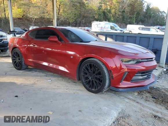 2017 Chevrolet Camaro 2LT with VIN 1G1FD1RX7H0132424, listed as a Copart auction lot 80149714 with 78,737 mi miles and Salvage title. Bid and sale history available at DreamBid. Image 4.