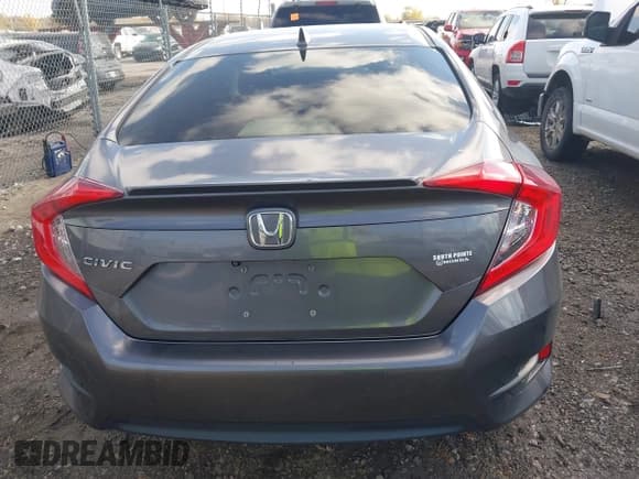 ✅ 2018 Honda Civic EX-T • VIN: JHMFC1F36JX027526 • Lot: 43692489. Listed on IAAI with 95,477 mi. Free auction sales archive from the USA and detailed vehicle history report at DreamBid. Image 16.