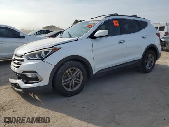 ✅ 2017 Hyundai Santa Fe 2.4L • VIN: 5NMZU3LB2HH018960 • Лот: 58431823. Опубликован ранее на Copart с пробегом 51 116 миль. Бесплатный доступ к архиву аукционных продаж из США и подробный отчёт об истории автомобиля на DreamBid. Изображение 1.