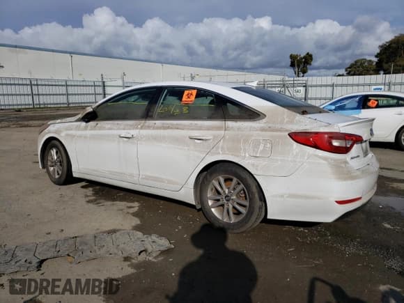 ✅ 2017 Hyundai Sonata SE • VIN: 5NPE24AF7HH579156 • Lot: 37081343. Listed on Copart with Not provided. Free auction sales archive from the USA and detailed vehicle history report at DreamBid. Image 2.