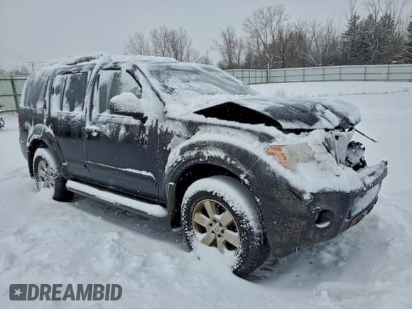✅ 2008 Nissan Pathfinder SE • VIN: 5N1AR18B28C657412 • Lot: 94872395. Listed on Copart with 255,207 mi. Free auction sales archive from the USA and detailed vehicle history report at DreamBid. Image 4.