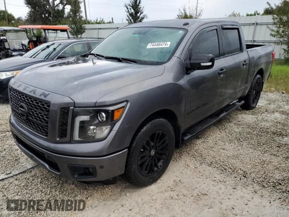 ✅ 2019 Nissan Titan SV • VIN: 1N6AA1E67KN516380 • Lot: 74446474. Listed on Copart with 82,326 mi. Free auction sales archive from the USA and detailed vehicle history report at DreamBid. Image 1.