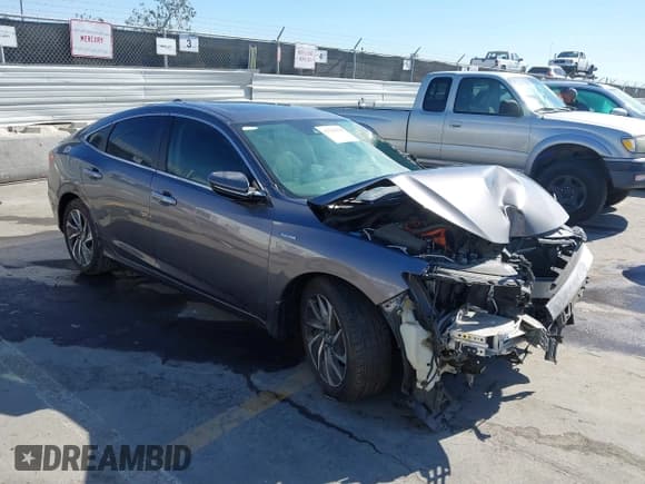 ✅ 2022 Honda Insight Touring • VIN: 19XZE4F92NE002174 • Lot: 43515550. Listed on IAAI with 9,677 mi. Free auction sales archive from the USA and detailed vehicle history report at DreamBid. Image 1.