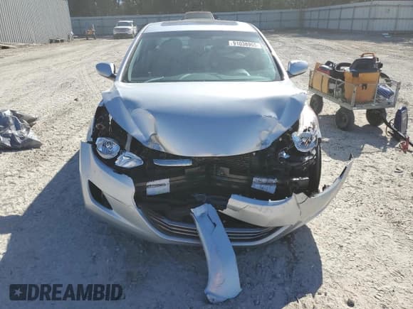 ✅ 2013 Hyundai Elantra Limited • VIN: 5NPDH4AE2DH280525 • Lot: 91038965. Listed on Copart with 72,542 mi. Free auction sales archive from the USA and detailed vehicle history report at DreamBid. Image 5.