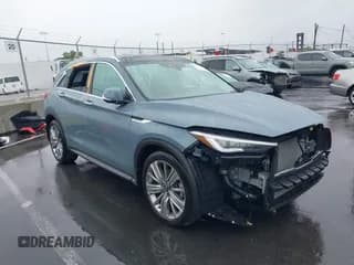✅ 2022 Infiniti QX50 Sensory • VIN: 3PCAJ5EA6NF120989 • Лот: 38775243. Опубликован ранее на IAAI с пробегом 10 177 миль. Бесплатный доступ к архиву аукционных продаж из США и подробный отчёт об истории автомобиля на DreamBid. Изображение 1.