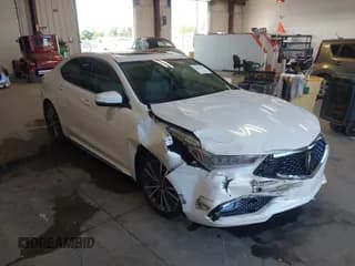 ✅ 2018 Acura TLX Advance • VIN: 19UUB3F71JA005903 • Lot: 42952754. Listed on IAAI with 70,647 mi. Free auction sales archive from the USA and detailed vehicle history report at DreamBid. Image 1.