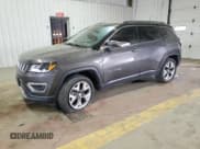✅ 2020 Jeep Compass Limited • VIN: 3C4NJDCB7LT236093 • Lot: 54583185. Wystawiony na Copart z przebiegiem 75 324 mil. Bezpłatny archiwum sprzedaży aukcyjnych z USA i szczegółowy raport historii pojazdu na DreamBid. Zdjęcie 1.