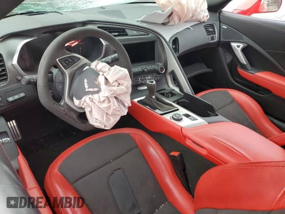 2017 Chevrolet Corvette Grand Sport 2LT с VIN 1G1YY2D79H5112303, выставлен на аукционе Copart как лот 73405874 с пробегом 23 745 миль миль и Списание • Salvage title. История ставок и продаж доступна на DreamBid. Изображение 8.