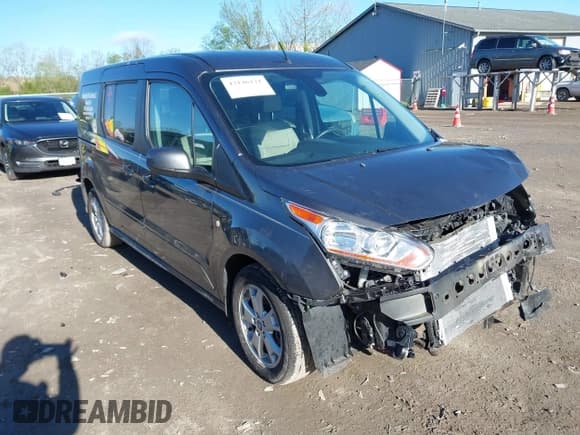 ✅ 2015 Ford Transit Connect Titanium • VIN: NM0GE9G78F1195501 • Lot: 42146121. Wystawiony na IAAI z przebiegiem 59 449 mil. Bezpłatny archiwum sprzedaży aukcyjnych z USA i szczegółowy raport historii pojazdu na DreamBid. Zdjęcie 1.