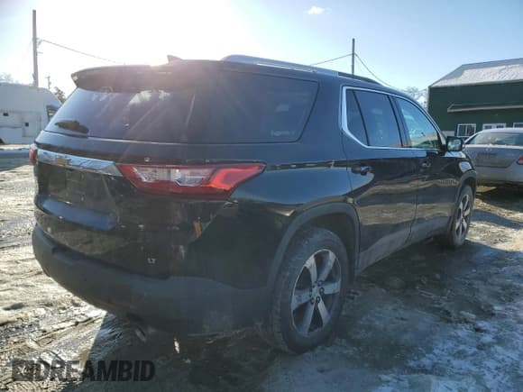 ✅ 2018 Chevrolet Traverse LT • VIN: 1GNEVHKW3JJ190161 • Lot: 38741353. Wystawiony na Copart z przebiegiem 79 916 mil. Bezpłatny archiwum sprzedaży aukcyjnych z USA i szczegółowy raport historii pojazdu na DreamBid. Zdjęcie 3.
