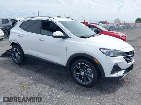 ✅ 2022 Buick Encore GX Select • VIN: KL4MMDS27NB134327 • Lot: 42161612. Listed on IAAI with 24,017 mi. Free auction sales archive from the USA and detailed vehicle history report at DreamBid. Image 1.