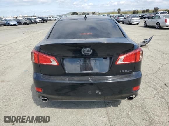 ✅ 2011 Lexus IS 250 • VIN: JTHBF5C29B5137282 • Lot: 53702295. Listed on Copart with 144,270 mi. Free auction sales archive from the USA and detailed vehicle history report at DreamBid. Image 6.