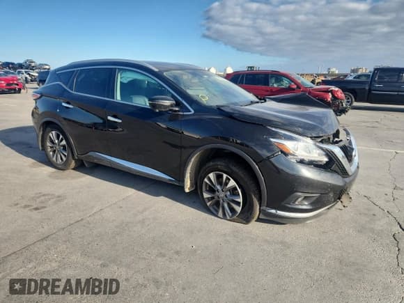 ✅ 2017 Nissan Murano SL • VIN: 5N1AZ2MG5HN106516 • Lot: 90927295. Listed on Copart with Not provided. Free auction sales archive from the USA and detailed vehicle history report at DreamBid. Image 4.