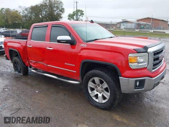 ✅ 2015 GMC Sierra 1500 SLT • VIN: 3GTU2VEC3FG390902 • Lot: 43550181. Listed on IAAI with 230,720 mi. Free auction sales archive from the USA and detailed vehicle history report at DreamBid. Image 1.