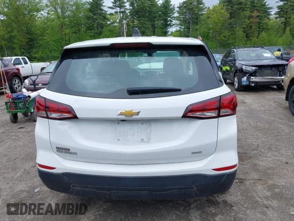 ✅ 2023 Chevrolet Equinox LS • VIN: 3GNAXSEG1PL124784 • Lot: 42322691. Listed on IAAI with 25,021 mi. Free auction sales archive from the USA and detailed vehicle history report at DreamBid. Image 16.