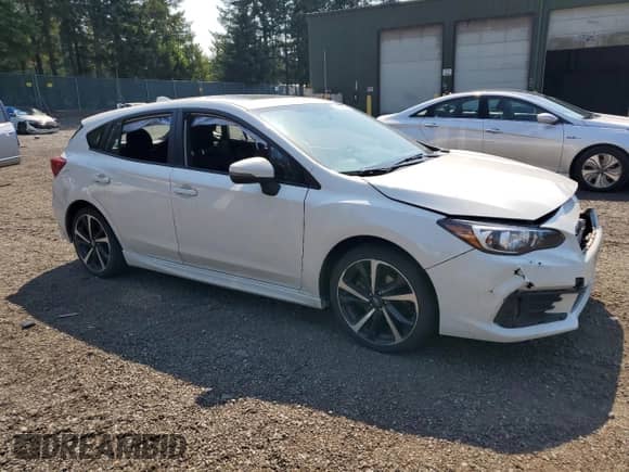 2021 Subaru Impreza Special Sports с VIN 4S3GTAM63M3710380, выставлен на аукционе Copart как лот 70469795 с пробегом 55 504 миль миль и Списание • Salvage title. История ставок и продаж доступна на DreamBid. Изображение 4.