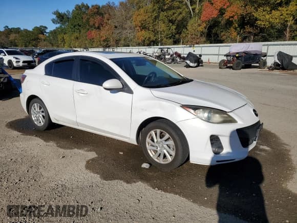 ✅ 2012 Mazda 3 i Grand Touring • VIN: JM1BL1W7XC1630942 • Lot: 91583235. Listed on Copart with 205,670 mi. Free auction sales archive from the USA and detailed vehicle history report at DreamBid. Image 4.