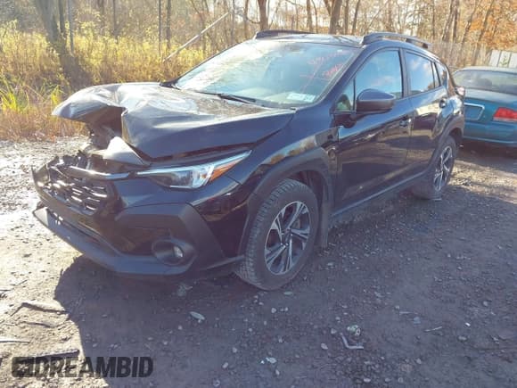 ✅ 2024 Subaru Crosstrek Premium • VIN: JF2GUADC6R8345417 • Lot: 43630903. Listed on IAAI with 56,600 mi. Free auction sales archive from the USA and detailed vehicle history report at DreamBid. Image 2.