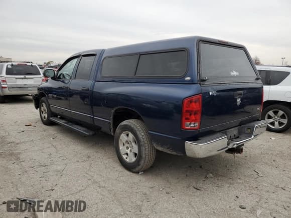 ✅ 2005 Dodge 1500 SLT • VIN: 1D7HA18D25J510435 • Лот: 80344684. Опубликован ранее на Copart с пробегом 125 886 миль. Бесплатный доступ к архиву аукционных продаж из США и подробный отчёт об истории автомобиля на DreamBid. Изображение 2.