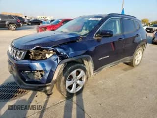 ✅ 2018 Jeep Compass Latitude • VIN: 3C4NJCBB5JT338775 • Lot: 93459265. Wystawiony na Copart z przebiegiem 110 307 mil. Bezpłatny archiwum sprzedaży aukcyjnych z USA i szczegółowy raport historii pojazdu na DreamBid. Zdjęcie 1.