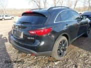 ✅ 2016 Infiniti QX70 • VIN: JN8CS1MW9GM400206 • Lot: 41779433. Listed on IAAI with 108,098 mi. Free auction sales archive from the USA and detailed vehicle history report at DreamBid. Image 4.