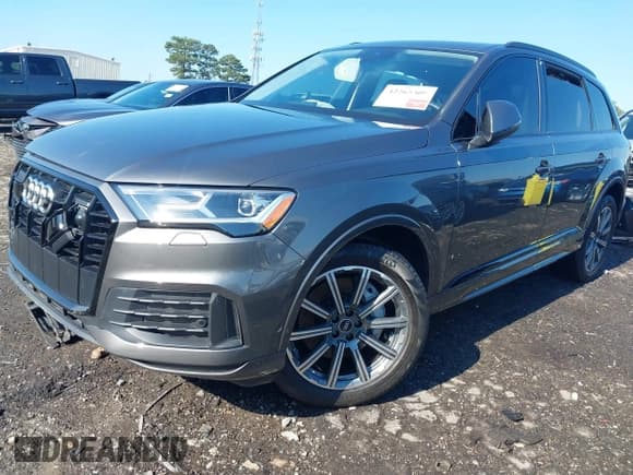 ✅ 2022 Audi Q7 Premium Plus • VIN: WA1LJBF77ND000677 • Lot: 42265309. Wystawiony na IAAI z przebiegiem 59 412 mil. Bezpłatny archiwum sprzedaży aukcyjnych z USA i szczegółowy raport historii pojazdu na DreamBid. Zdjęcie 2.