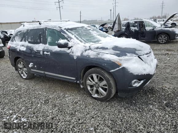 ✅ 2013 Nissan Pathfinder SV • VIN: 5N1AR2MM7DC684290 • Лот: 91989195. Опубликован ранее на Copart с пробегом 119 904 миль. Бесплатный доступ к архиву аукционных продаж из США и подробный отчёт об истории автомобиля на DreamBid. Изображение 4.