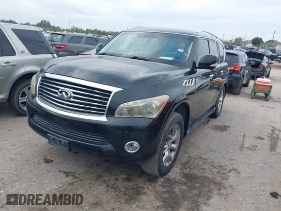 ✅ 2011 Infiniti QX56 7-passenger • VIN: JN8AZ2NF7B9504082 • Lot: 43869436. Listed on IAAI with 234,663 mi. Free auction sales archive from the USA and detailed vehicle history report at DreamBid. Image 2.