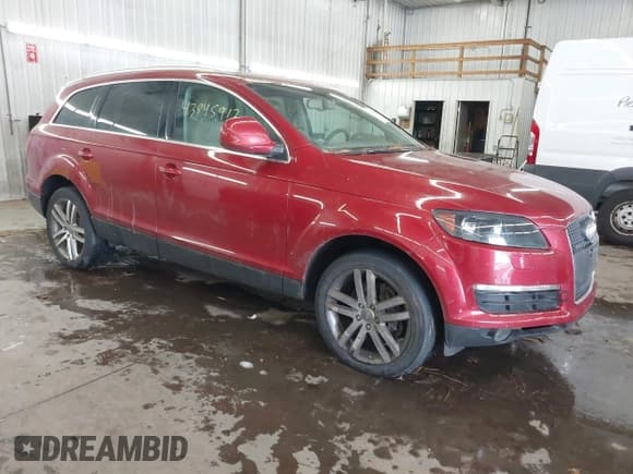 ✅ 2009 Audi Q7 • VIN: WA1AY74L29D005145 • Lot: 43845912. Wystawiony na IAAI z przebiegiem 198 175 mil. Bezpłatny archiwum sprzedaży aukcyjnych z USA i szczegółowy raport historii pojazdu na DreamBid. Zdjęcie 1.